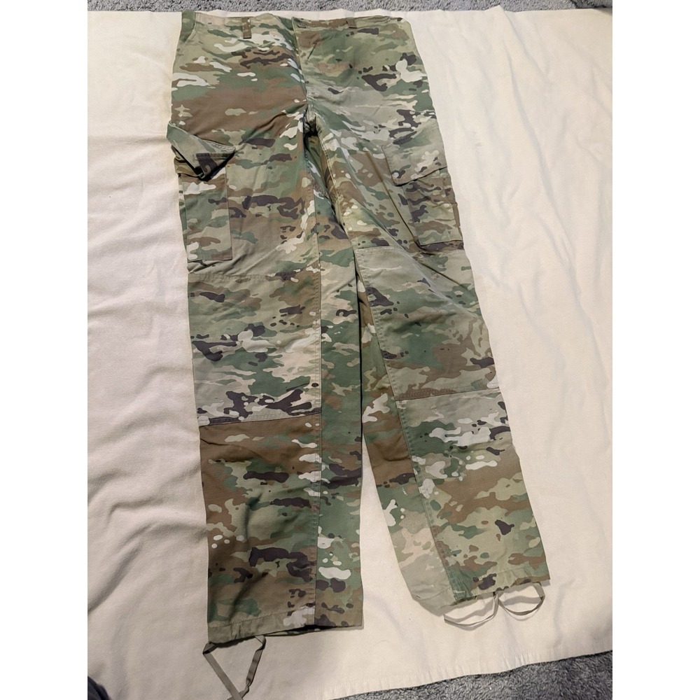 Military US Army Camo Cargo Pants NSN No 8415-01-623-4187 Sz M Long